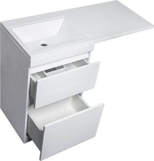 Тумба с умывальником Symbolite Даллас 115 Люкс Plus + Даллас 115x48