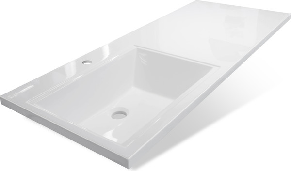 Тумба с умывальником Symbolite Даллас 115 Люкс Plus + Даллас 115x48