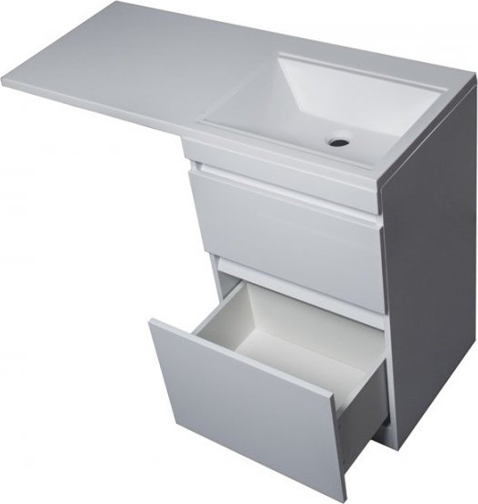 Тумба с умывальником Symbolite Даллас 115 Люкс Plus + Даллас 115x48