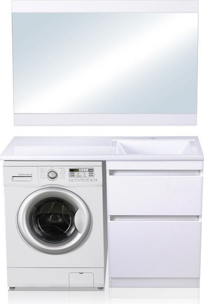 Тумба с умывальником Symbolite Даллас 115 Люкс Plus + Даллас 115x48