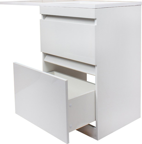 Тумба с умывальником Symbolite Даллас 120 Люкс Plus + Даллас 120x48