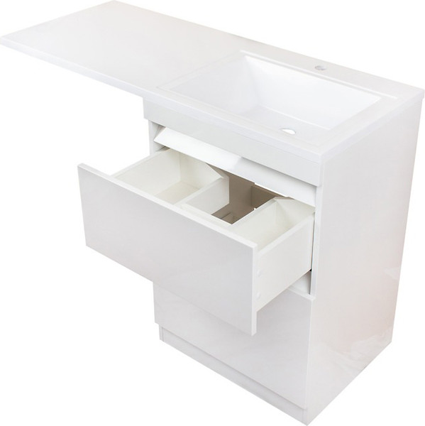 Тумба с умывальником Symbolite Даллас 120 Люкс Plus + Даллас 120x48