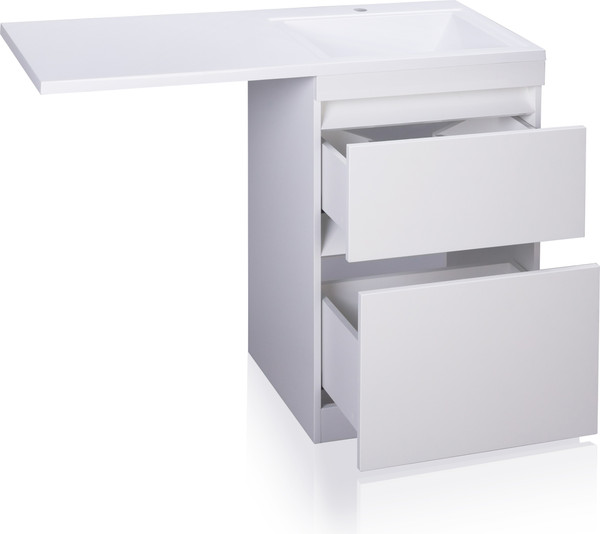 Тумба с умывальником Symbolite Даллас 120 Люкс Plus + Даллас 120x48