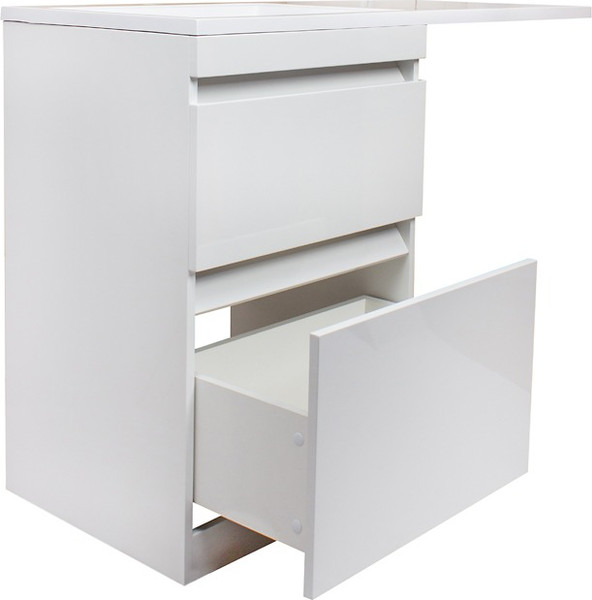 Тумба с умывальником Symbolite Даллас 120 Люкс Plus + Даллас 120x48