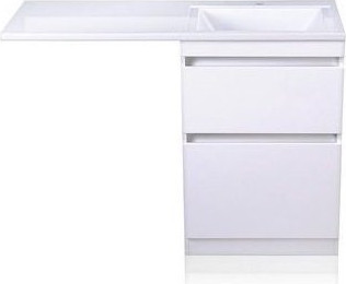 Тумба с умывальником Symbolite Даллас 120 Люкс Plus + Даллас 120x48