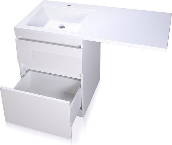 Тумба с умывальником Symbolite Даллас 120 Люкс Plus + Даллас 120x48