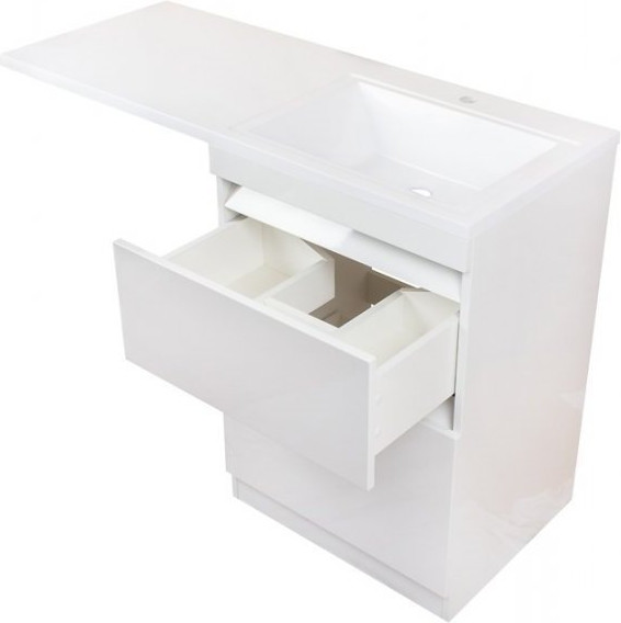 Тумба с умывальником Symbolite Даллас 120 Люкс Plus + Даллас 120x48