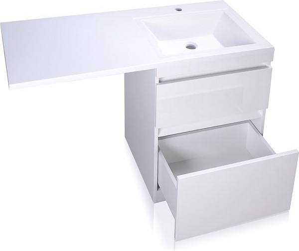 Тумба с умывальником Symbolite Даллас 120 Люкс Plus + Даллас 120x48