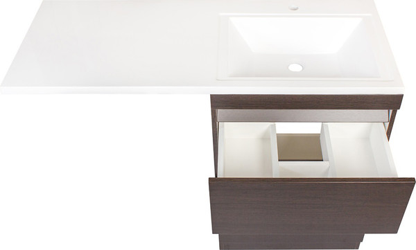 Тумба с умывальником Symbolite Даллас 120 Люкс Plus + Даллас 120x48