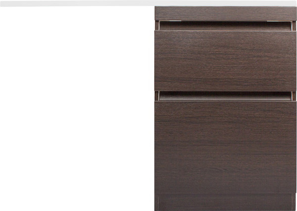 Тумба с умывальником Symbolite Даллас 120 Люкс Plus + Даллас 120x48