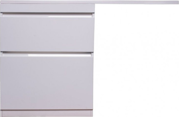 Тумба с умывальником Symbolite Даллас 130 Люкс Plus + Даллас 130x48.2