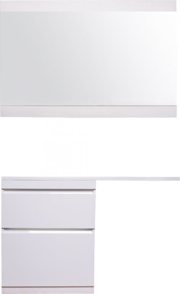 Тумба с умывальником Symbolite Даллас 130 Люкс Plus + Даллас 130x48.2