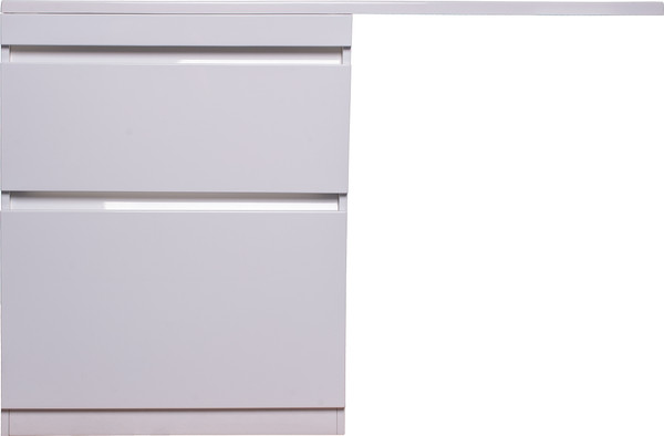 Тумба с умывальником Symbolite Даллас 130 Люкс Plus + Даллас 130x48.2