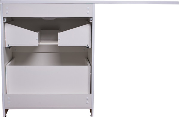 Тумба с умывальником Symbolite Даллас 130 Люкс Plus + Даллас 130x48.2