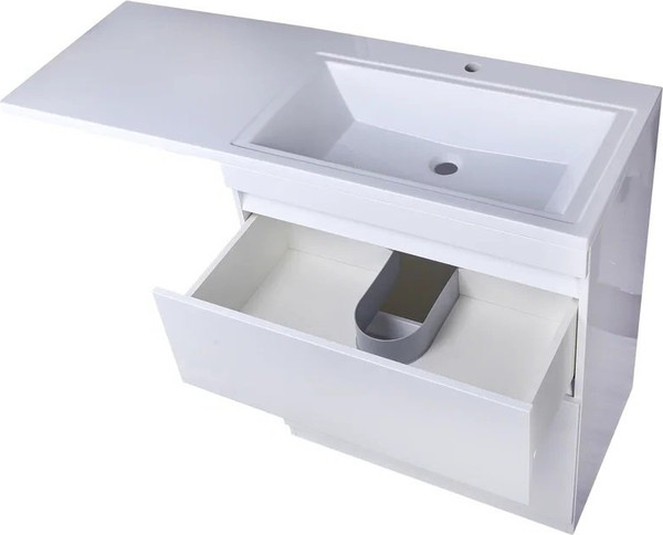 Тумба с умывальником Symbolite Даллас 140 Люкс Plus + Даллас 140x48.2