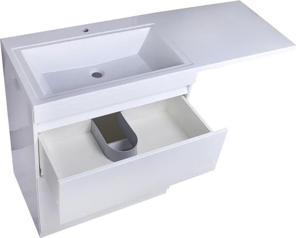 Тумба с умывальником Symbolite Даллас 140 Люкс Plus + Даллас 140x48.2