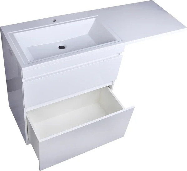 Тумба с умывальником Symbolite Даллас 140 Люкс Plus + Даллас 140x48.2