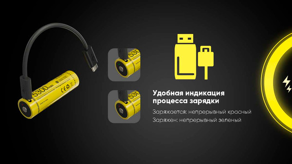 Аккумулятор Nitecore NL2153R / 1269