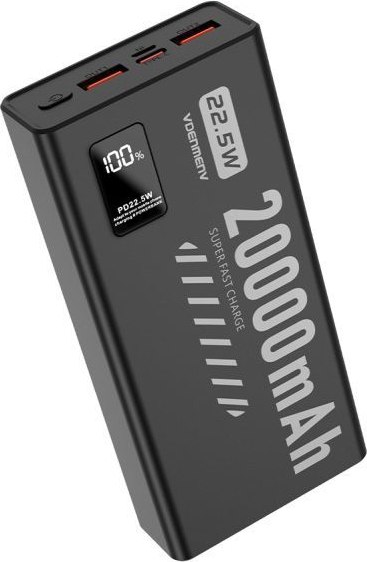 Портативное зарядное устройство VDENMENV DP45 20000mAh - фото