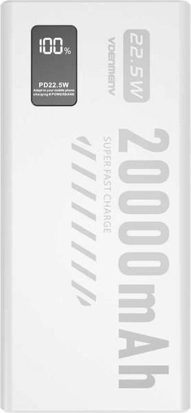 Портативное зарядное устройство VDENMENV DP45 20000mAh - фото