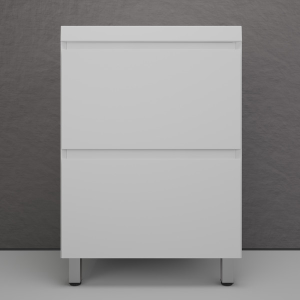 Тумба с умывальником Symbolite Манхэттен 60 Plus 2 ящика + Asti 60x45