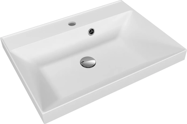 Тумба с умывальником Symbolite Манхэттен 60 Plus 2 ящика + Asti 60x45