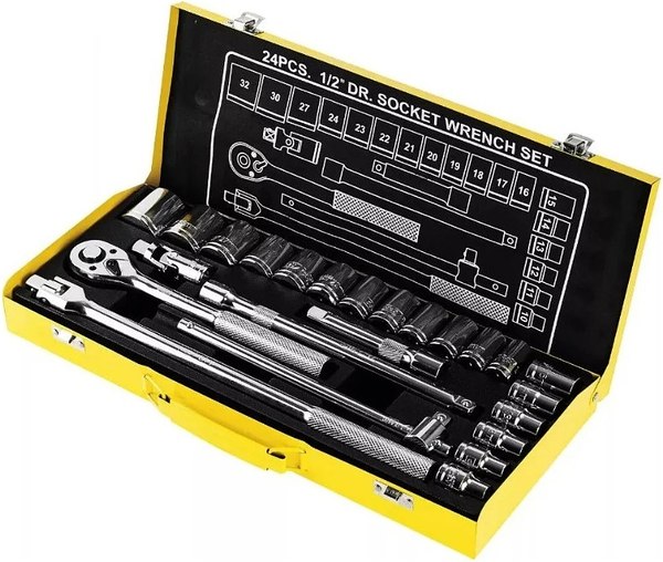 Набор головок слесарных Deli EDL2024T - фото