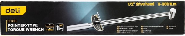 Гаечный ключ Deli Динамометрический / EDL300