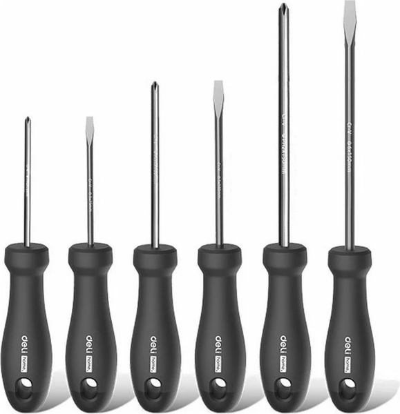 Набор отверток Deli Soft Touch / EHT1006 - фото