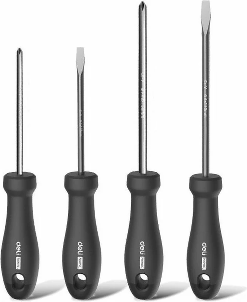 Набор отверток Deli Soft Touch / HT1004 - фото