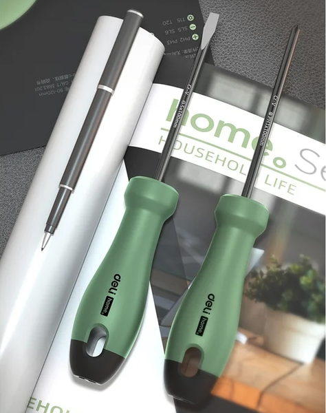 Набор отверток Deli Soft Touch / HT1004L