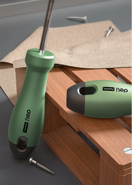 Набор отверток Deli Soft Touch / HT1004L