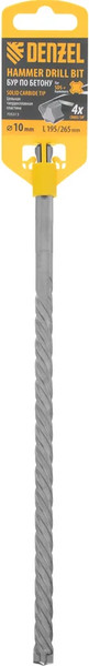 Бур Denzel 10x265мм SDS Plus / 705313