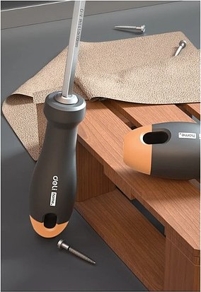 Отвертка Deli Soft Touch / HT1055C