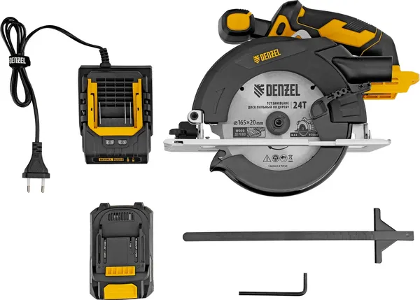 Дисковая пила Denzel CCSH-20-165 / 27405
