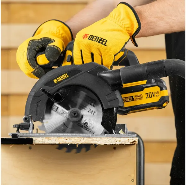 Дисковая пила Denzel CCSH-20-165 / 27405