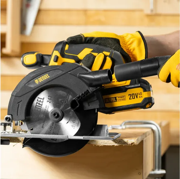 Дисковая пила Denzel CCSH-20-165 / 27405