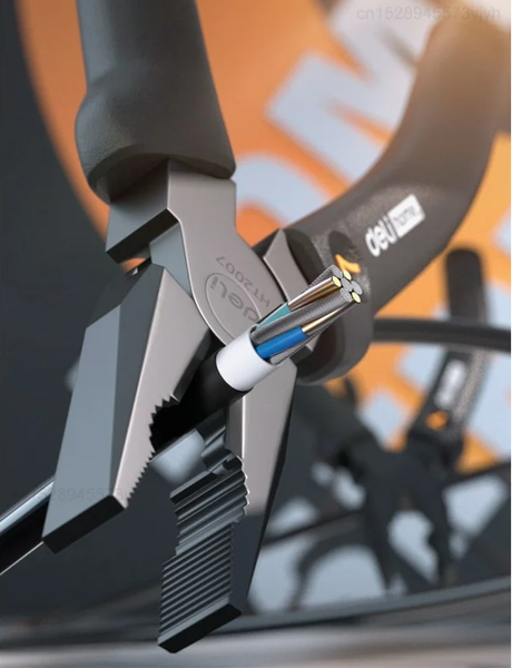 Длинногубцы Deli Soft Touch / EHT2007