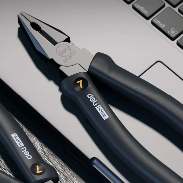 Длинногубцы Deli Soft Touch / EHT2007