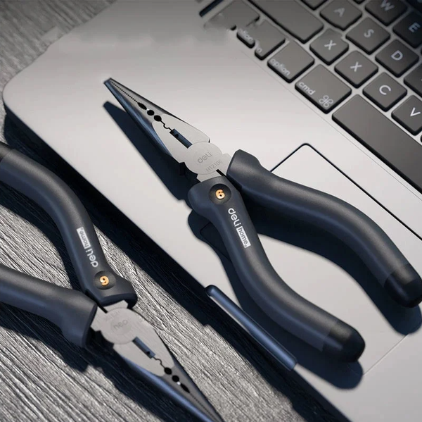 Длинногубцы Deli Soft Touch / EHT2106