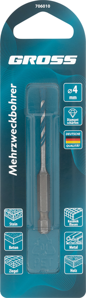 Сверло Gross Multipurpose PRO / 706010
