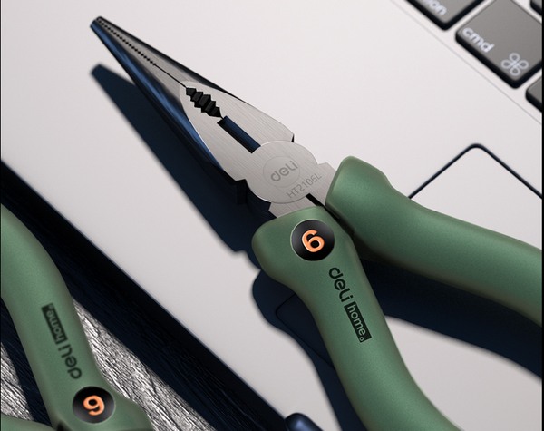 Длинногубцы Deli Soft Touch / EHT2106L