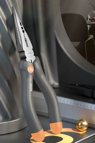 Длинногубцы Deli Soft Touch / HT2106C