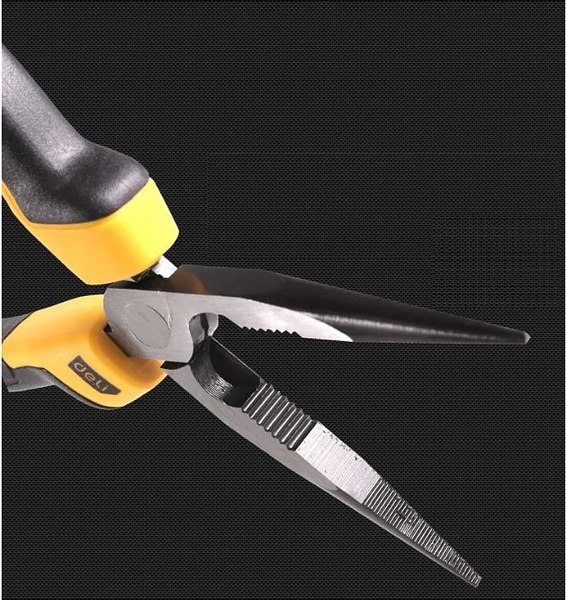 Длинногубцы Deli EDL2108Z