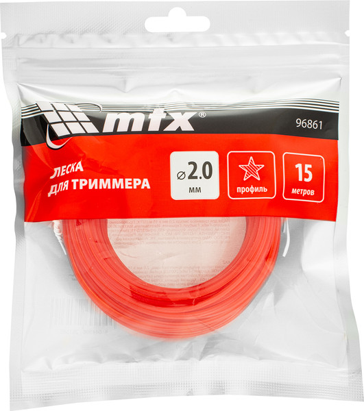 Леска для триммера MTX 2.0мм / 96861