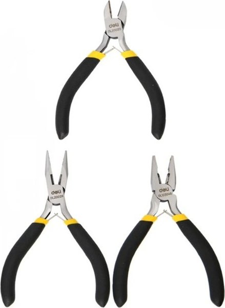 Набор губцевого инструмента Deli EDL103205-3 - фото