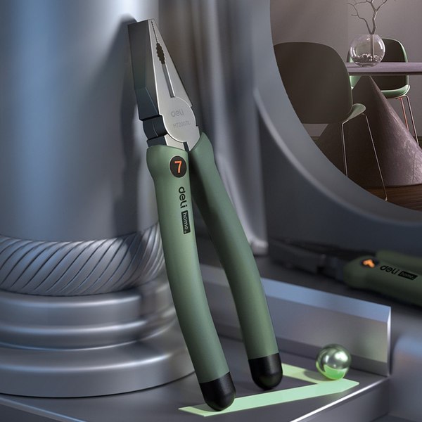 Плоскогубцы Deli EHT2007L