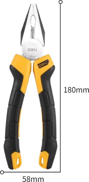 Плоскогубцы Deli EDL2007Z