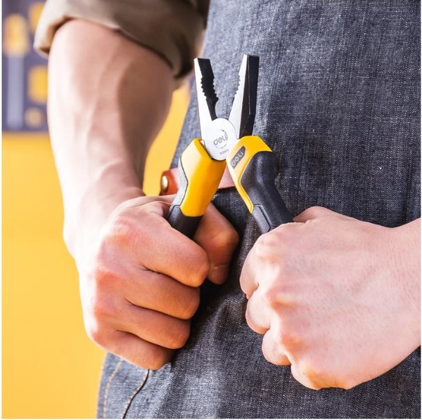 Плоскогубцы Deli EDL2007Z