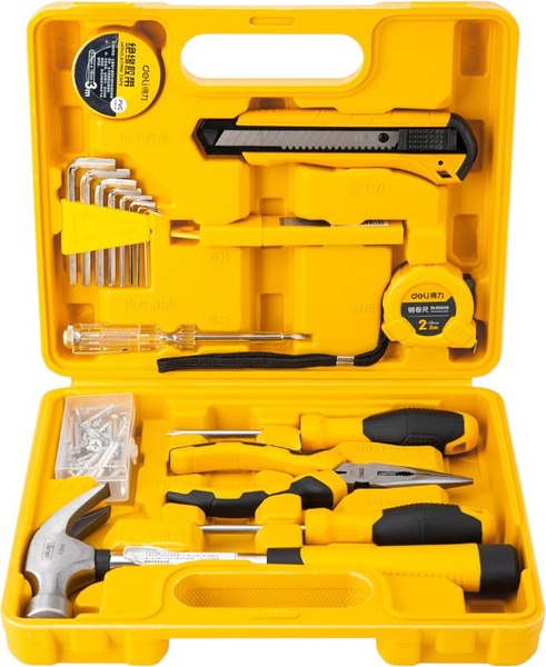 Универсальный набор инструментов Deli EDL1018J - фото